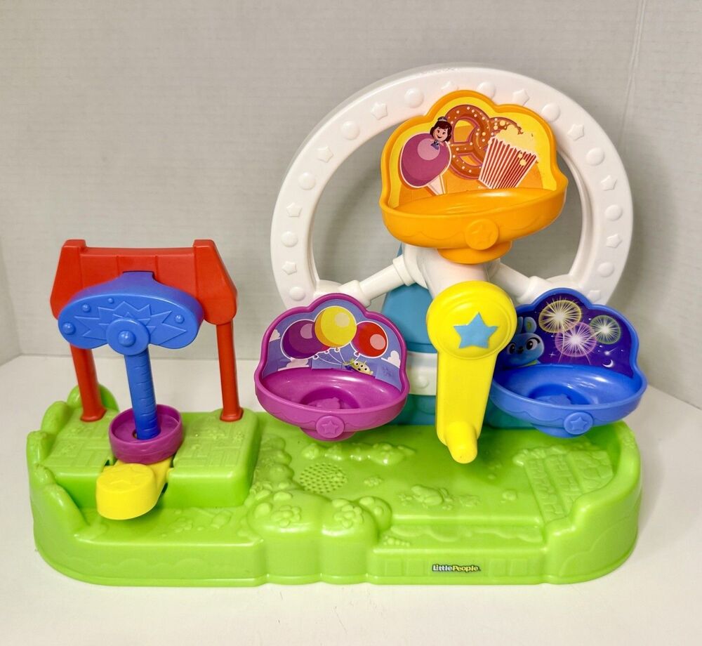 Fisher Price Little People Toy Story 4 Musical Ferris Wheel Carnival Playset